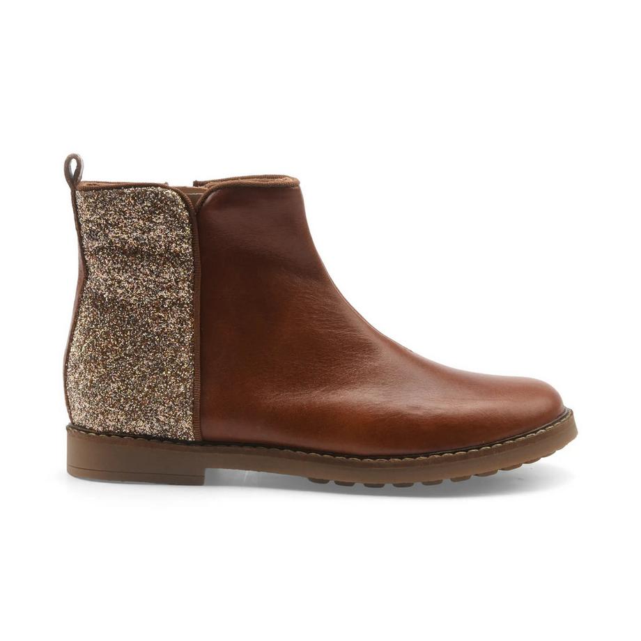 Pom D'api Stivaletto Chelsea Trip Back con pannello glitter  