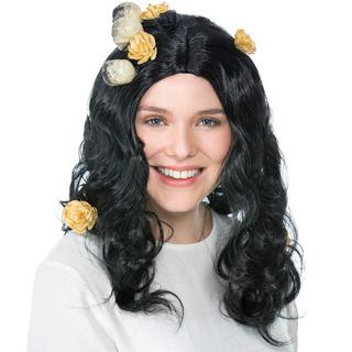 Tectake  Frauenperücke Skull 