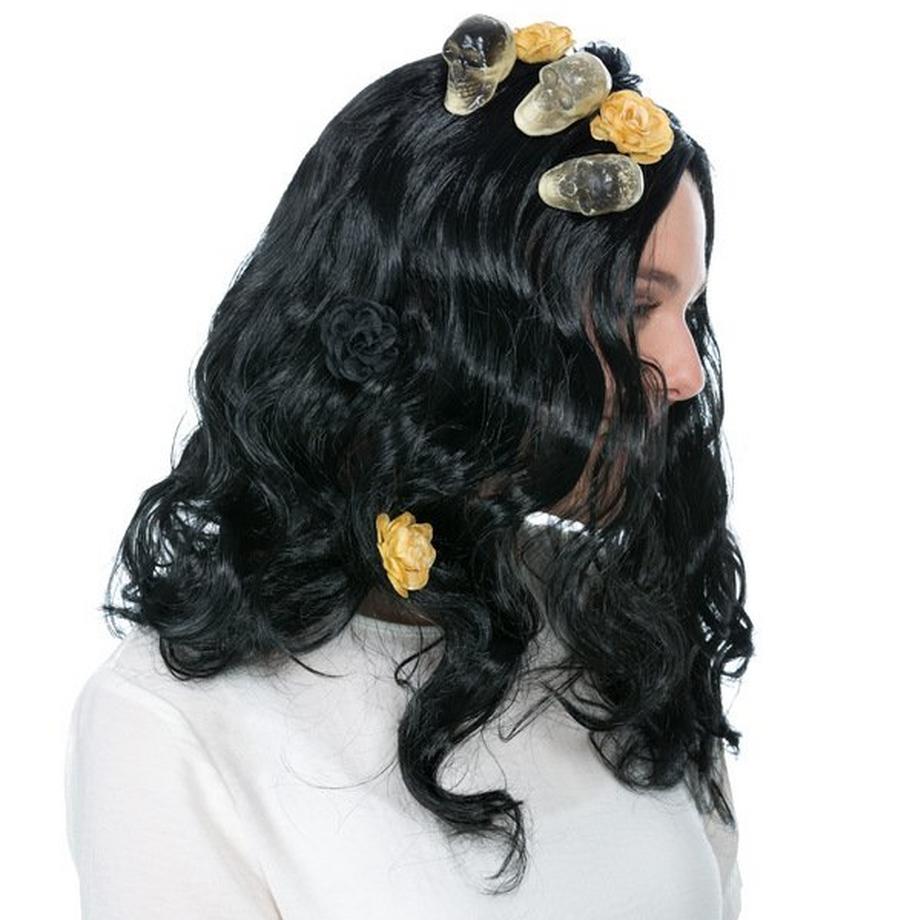 Tectake  Perruque Crâne 