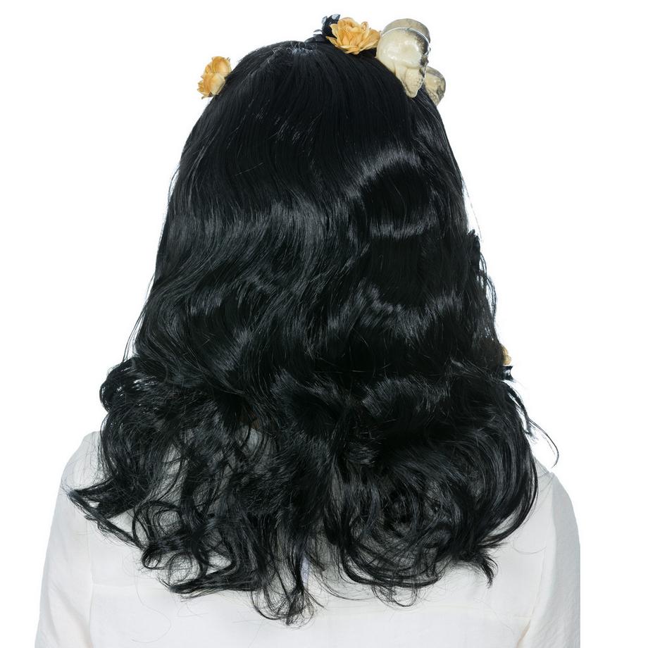 Tectake  Frauenperücke Skull 