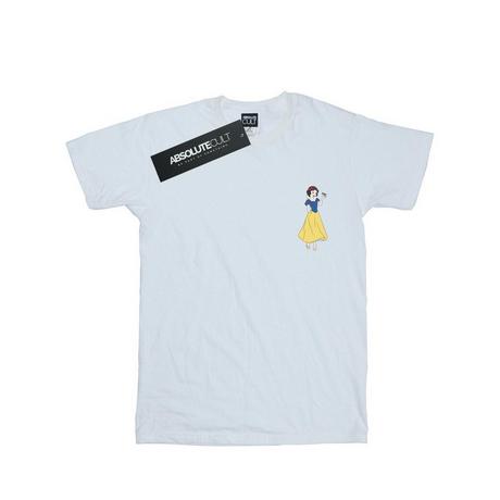 Disney PRINCESS T-Shirt Imprimé Poche Blanche-Neige  
