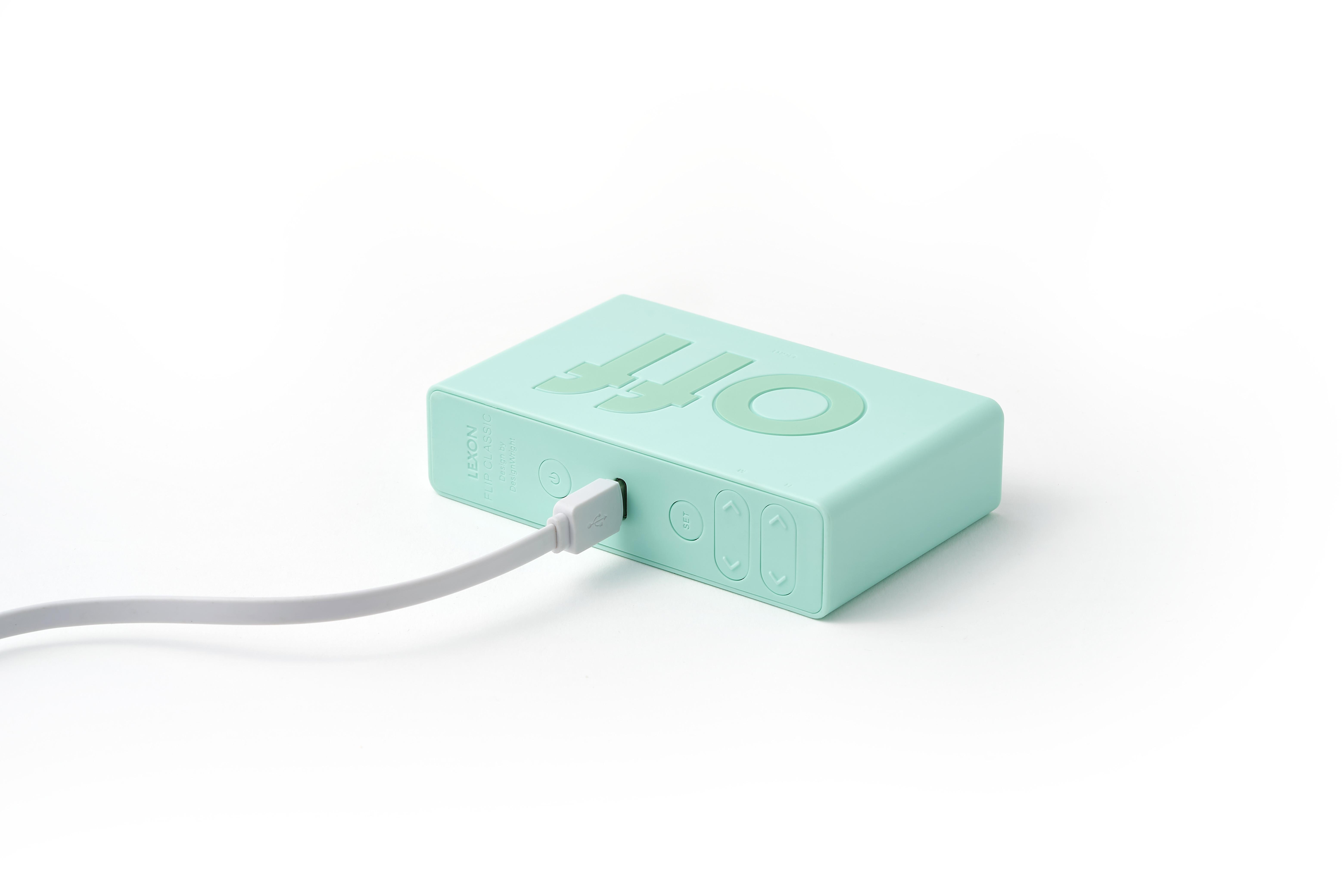 LEXON Lexon Flip Classic Funk Wecker Türkis  
