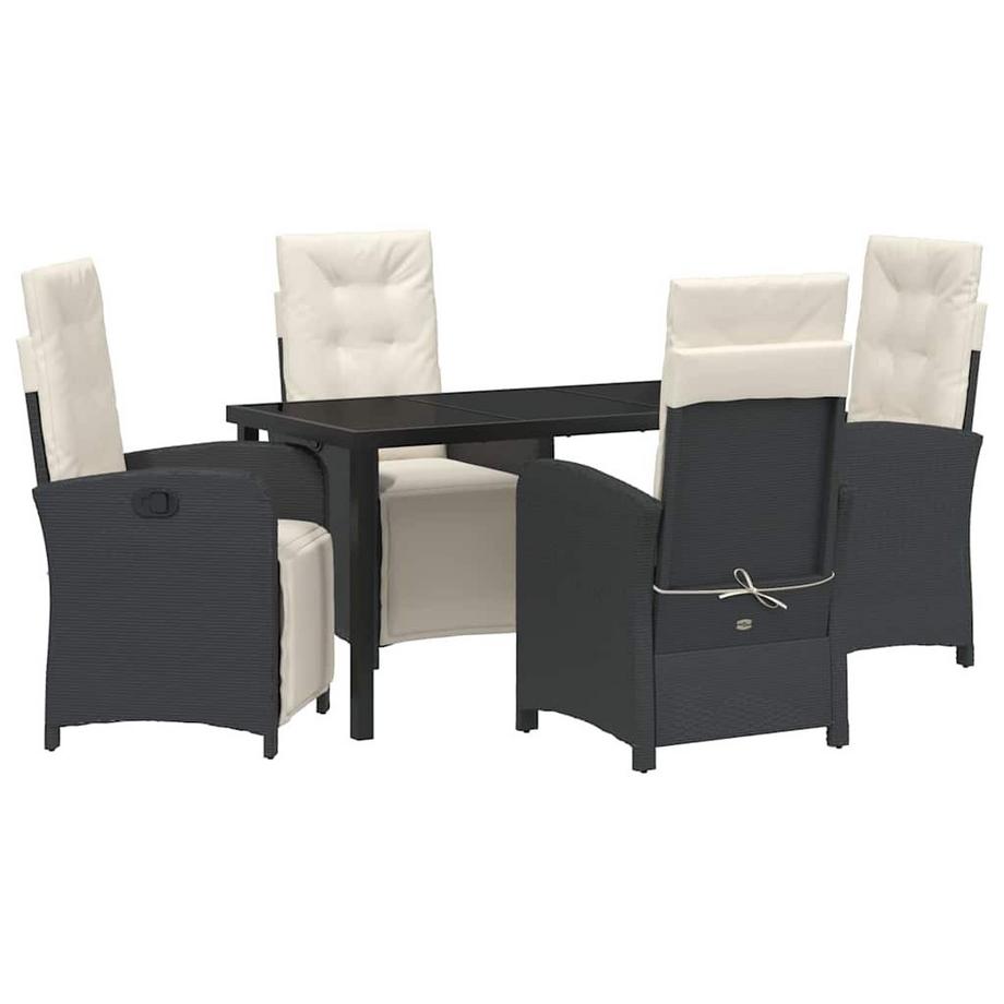 Ensemble de salle à manger pour jardin poly rattan