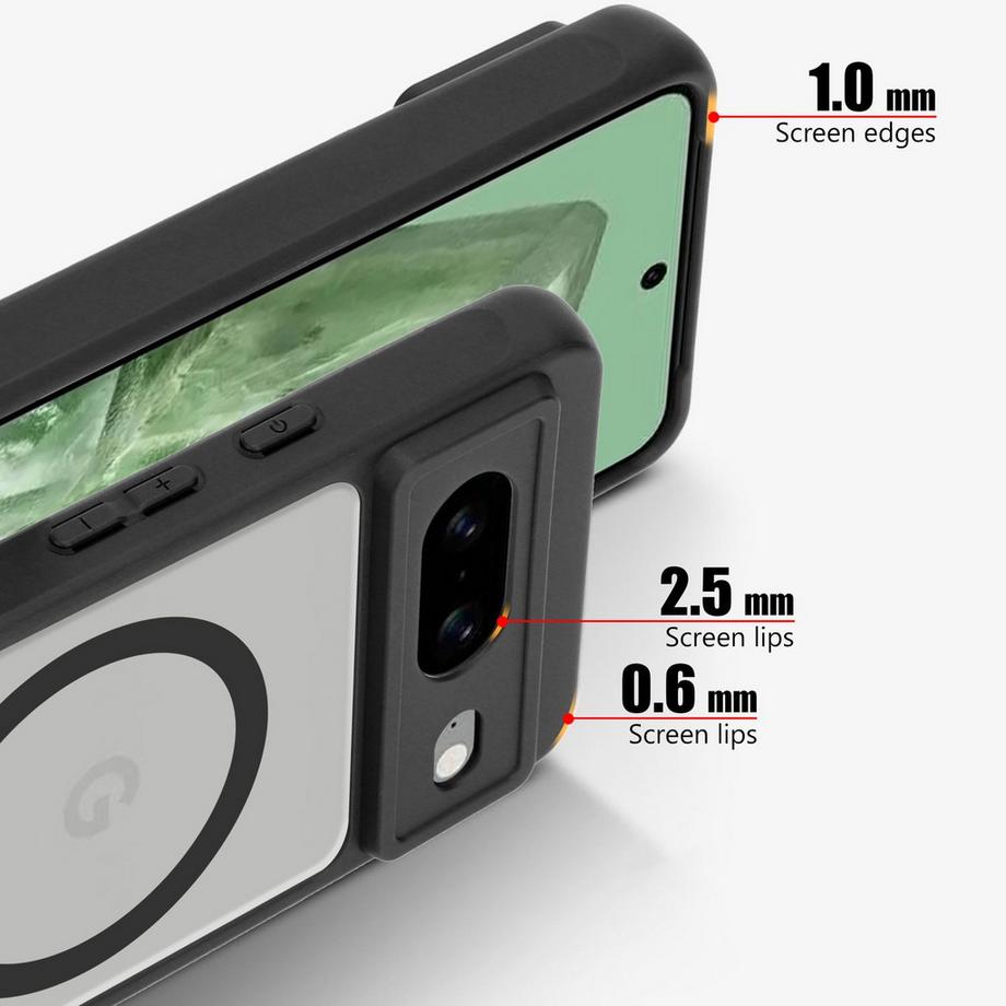 Cadorabo  Schutzhülle für Google Pixel 8 5G MagSafe kompatibel 