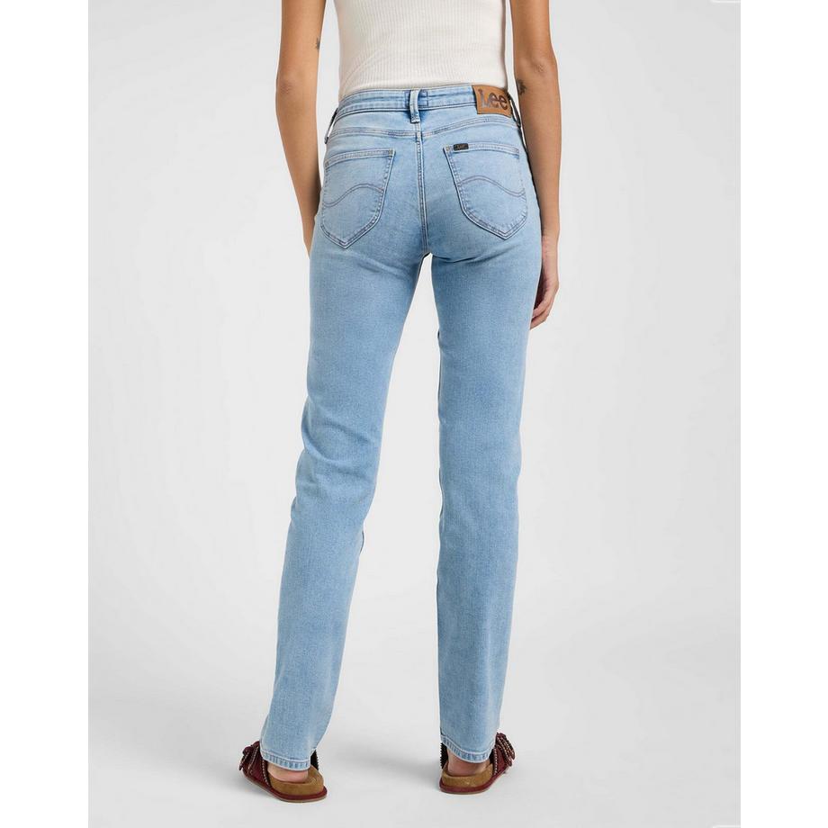 Lee Marion Straight Jeans Light Azul  