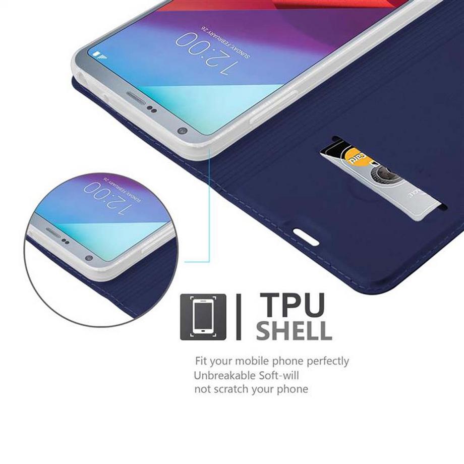 Cadorabo  Hülle für LG G6 Magnetverschluss, Kartenfach 