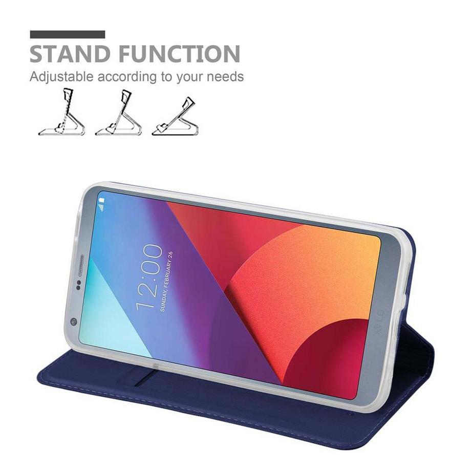 Cadorabo  Hülle für LG G6 Magnetverschluss, Kartenfach 