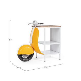 mutoni Console Bar Vespa giallo 104x65  