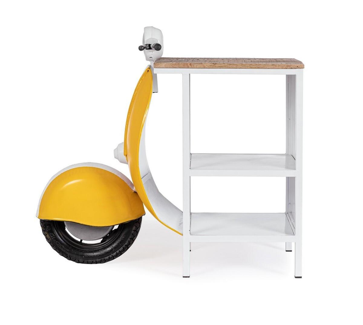 mutoni Console Bar Vespa giallo 104x65  