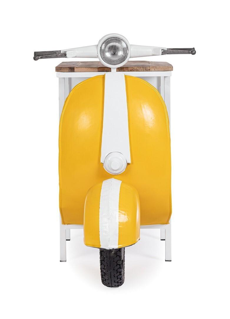 mutoni Console Bar Vespa giallo 104x65  