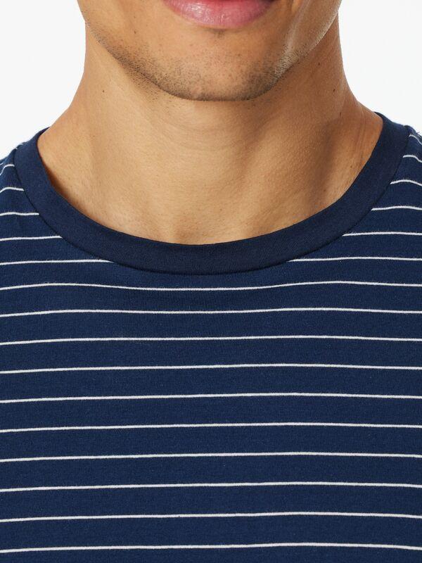 Schiesser Casual Essentials Gestreifter Pyjama Schlafanzug  