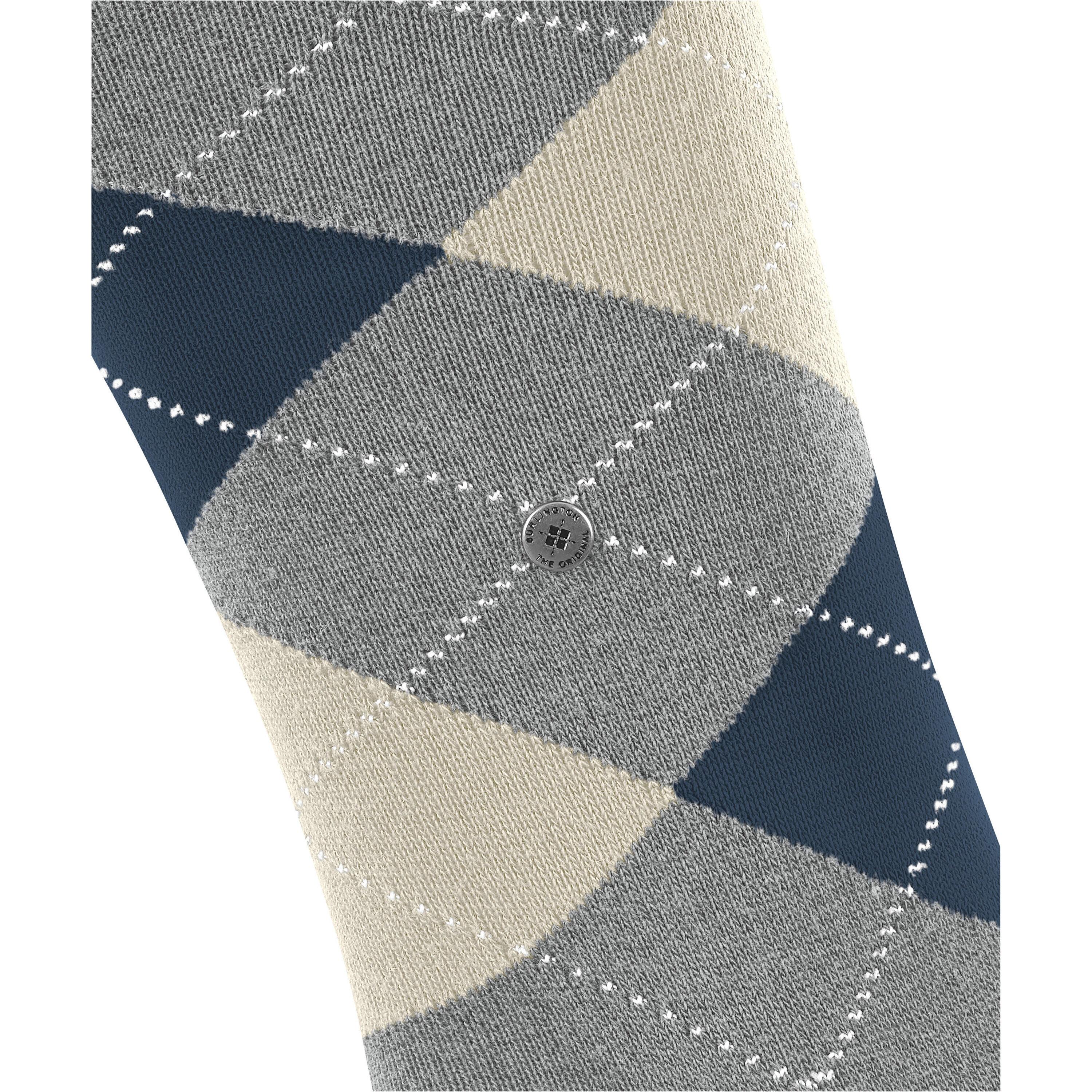 Burlington King Argyle Kniestrümpfe  