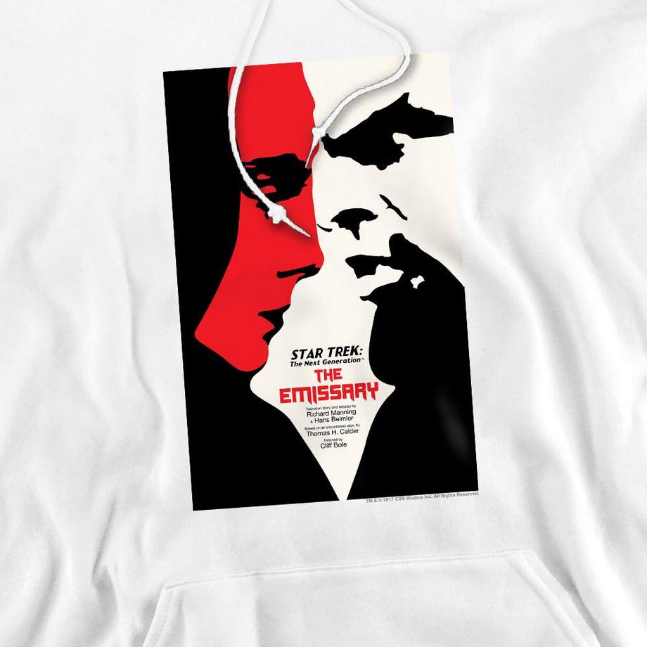 Star Trek Star Trek The Next Generation Stagione 2 Episodio 20 Felpa con Cappuccio  