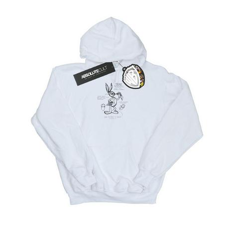 LOONEY TUNES Bugs Bunny Sketch Kapuzenpullover  