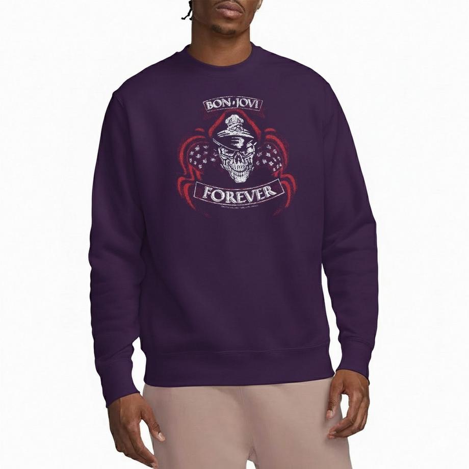 Bon Jovi  Sweat Motiftyle Crâne Forever 