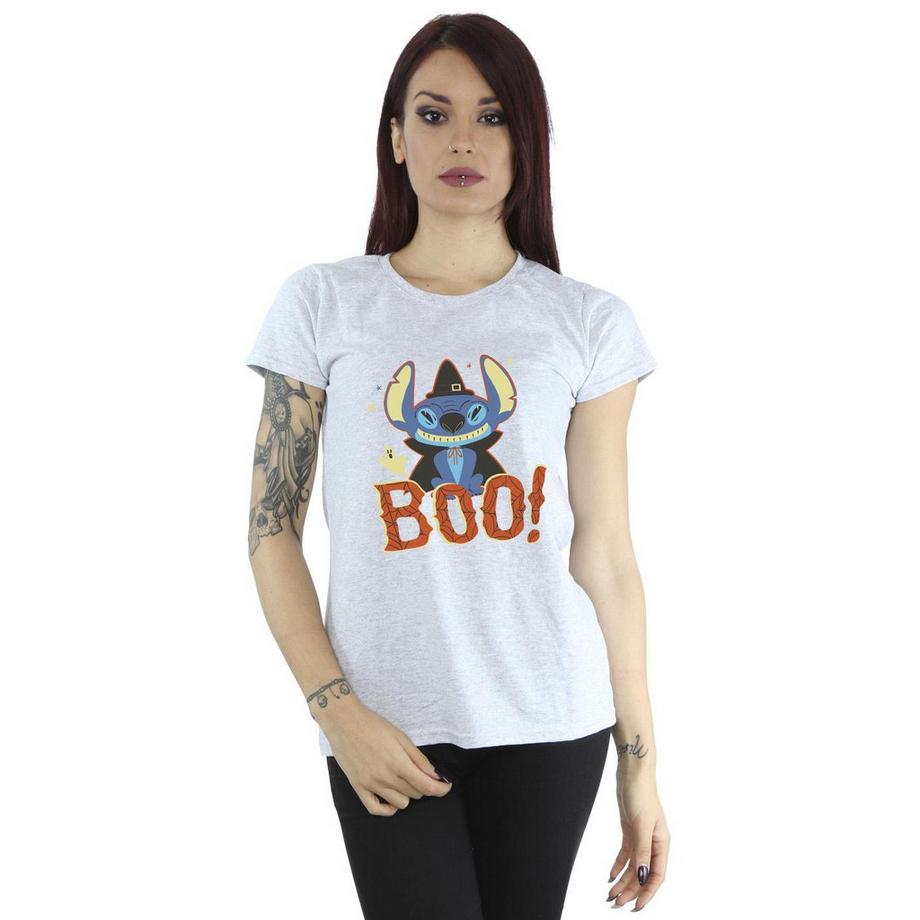 Disney Stitch Boo! T-Shirt Imprimé  