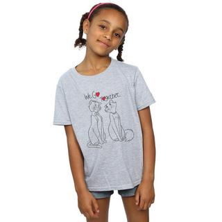 Disney  Tshirt ARISTOCATS WE GO TOGETHER 