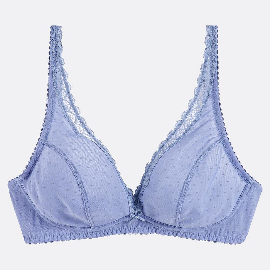 La Redoute Collections Alix Soutien-gorge foulard en tulle floqué  