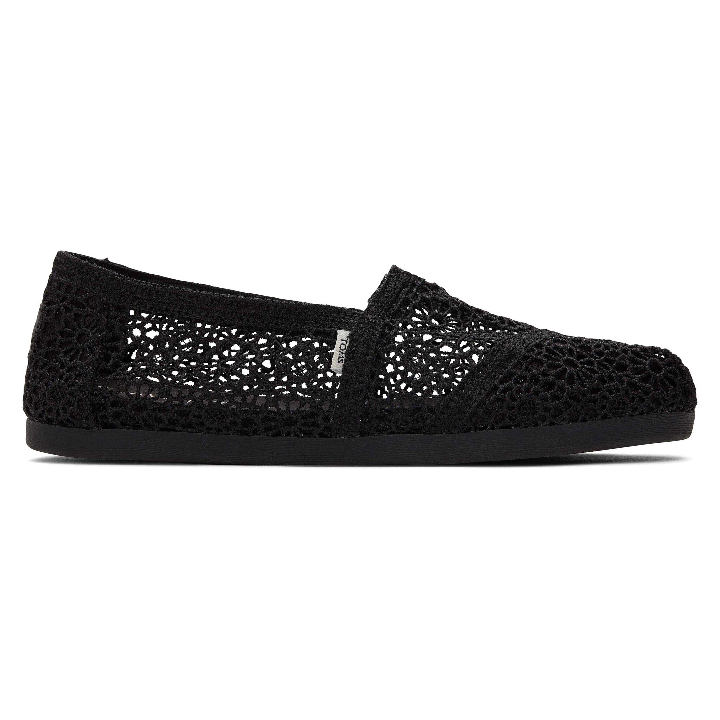 TOMS  Espadrilles crochet marocain femme  Alpargata 