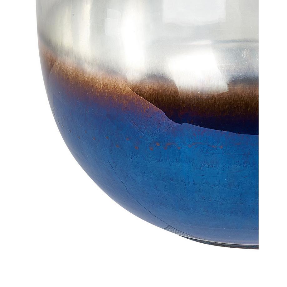 Beliani Blumenvase aus Glas Modern RAZALA  