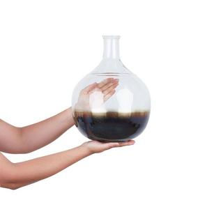 Beliani Vase à fleurs en Verre Moderne RAZALA  