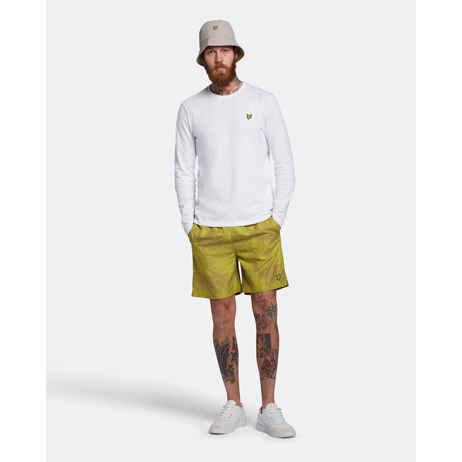 LYLE & SCOTT  bedruckte badeshorts erosion 