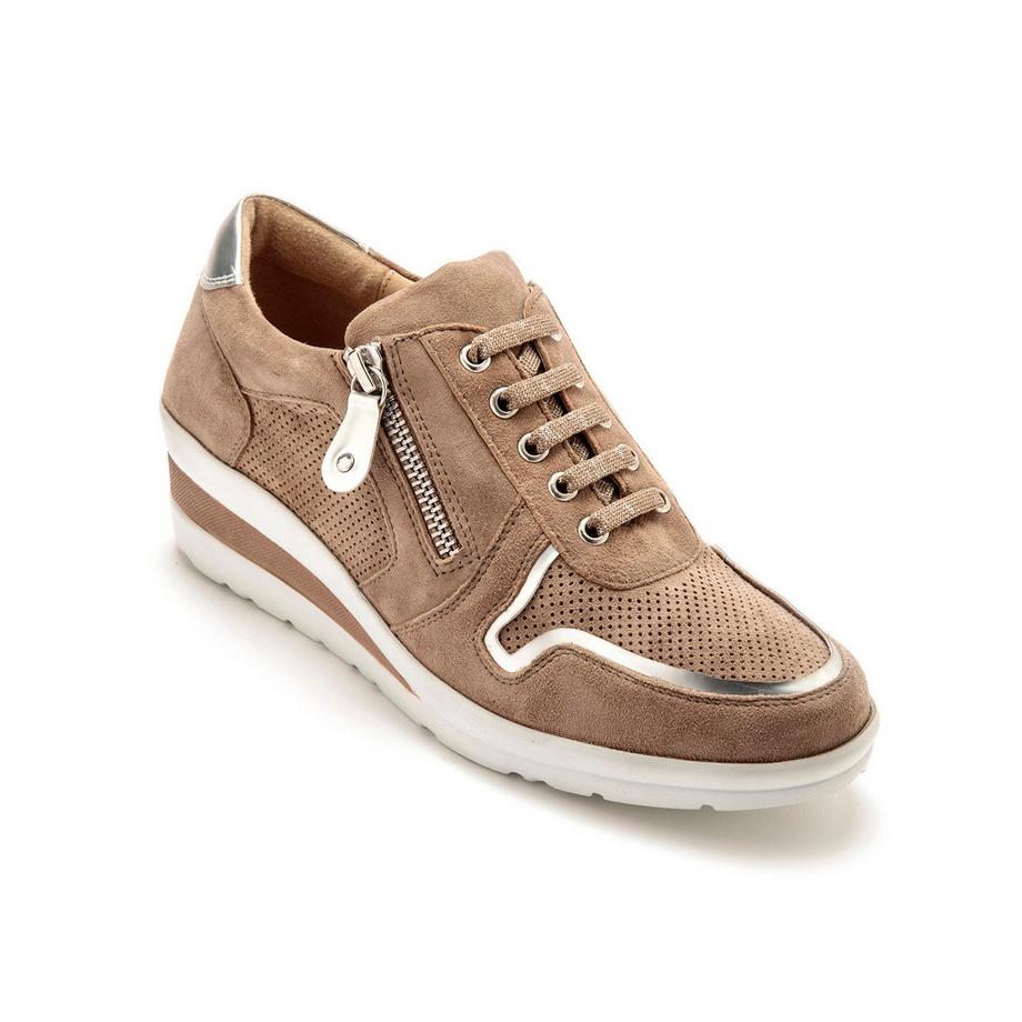 Pédiconfort Baskets Femme Semelle Cuir  
