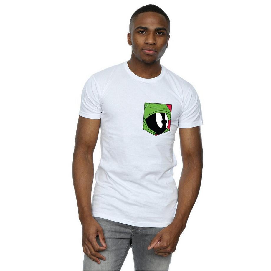 LOONEY TUNES Marvin the Martian Pocket T-Shirt  
