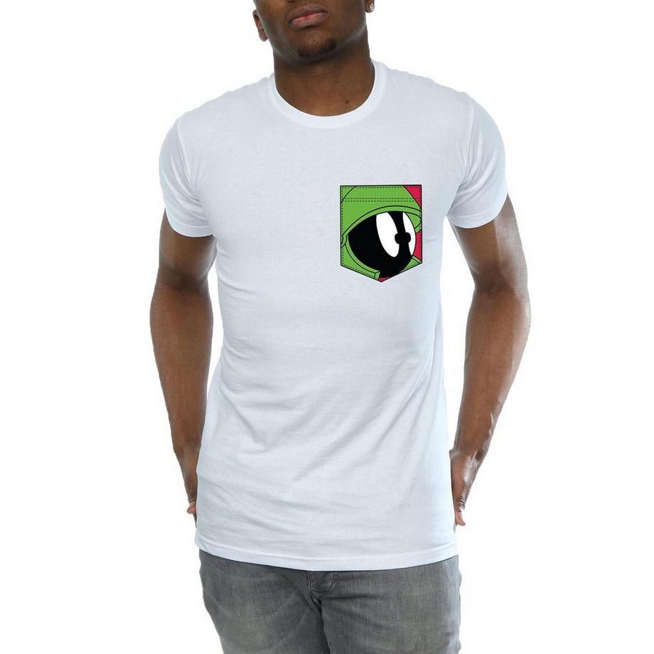 LOONEY TUNES Marvin the Martian Pocket T-Shirt  