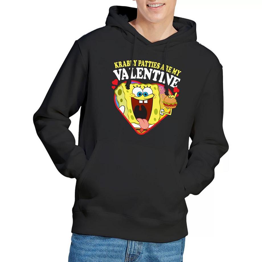 Nickelodeon Sweat À Capuche Krabby Patties Are My Valentine  