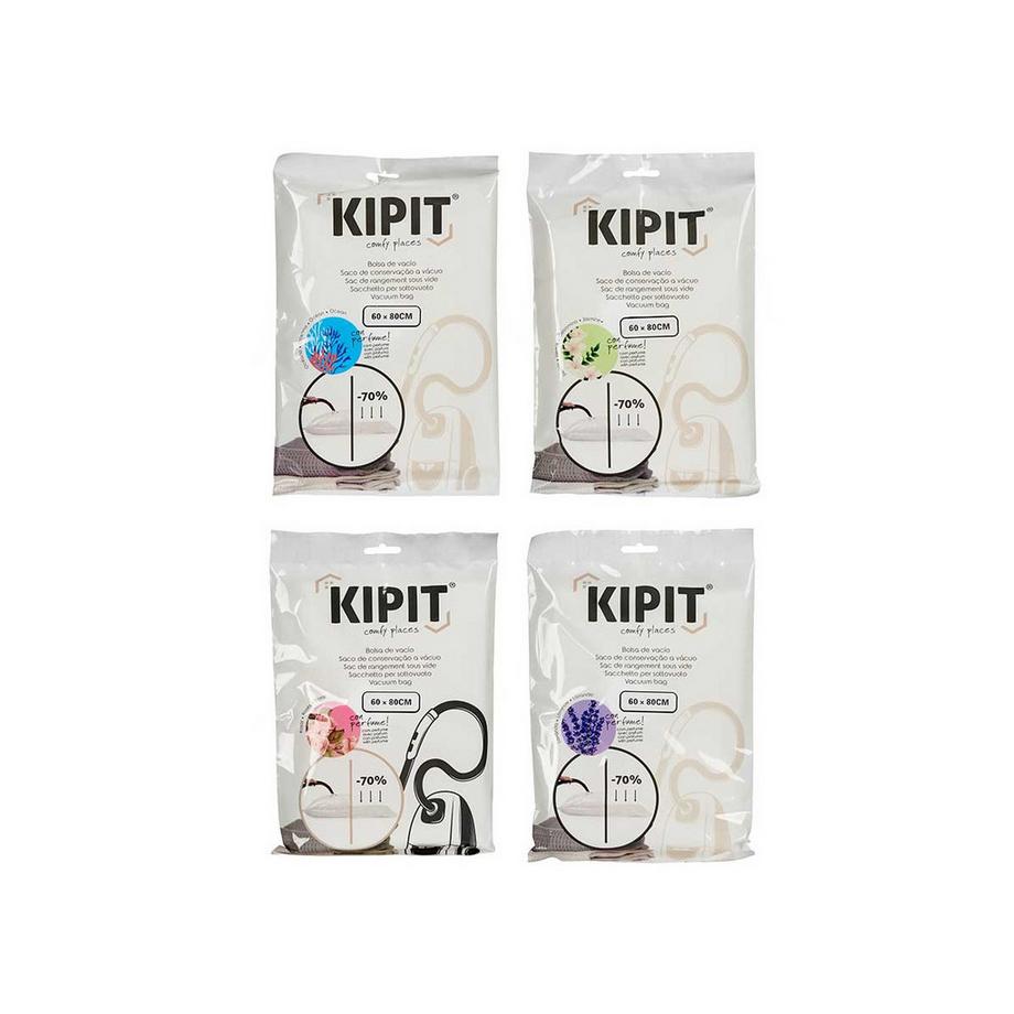 Northio  Emballage sous vide avec parfum 60x80 cm, paquet de 4 