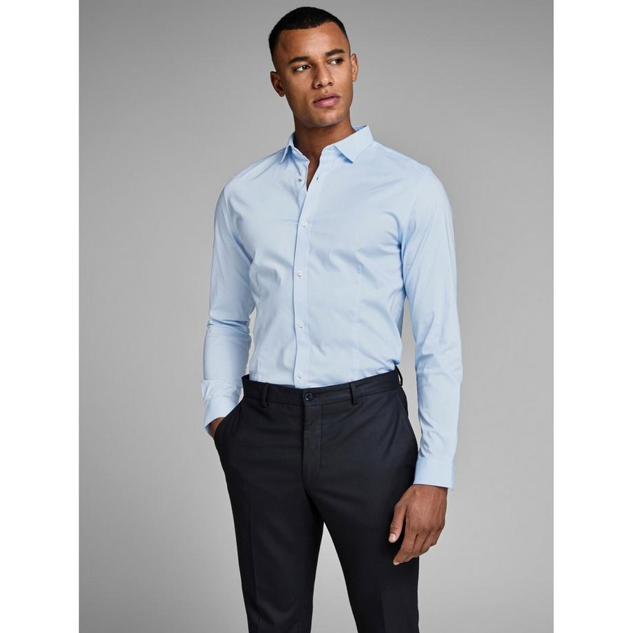JACK & JONES Parma Super Slim Chemise Manches Longues  