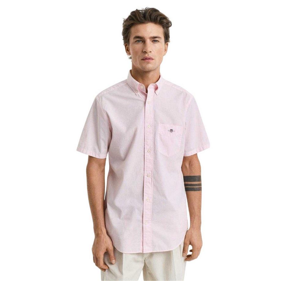 Camicia Classico Popeline Maniche Corte