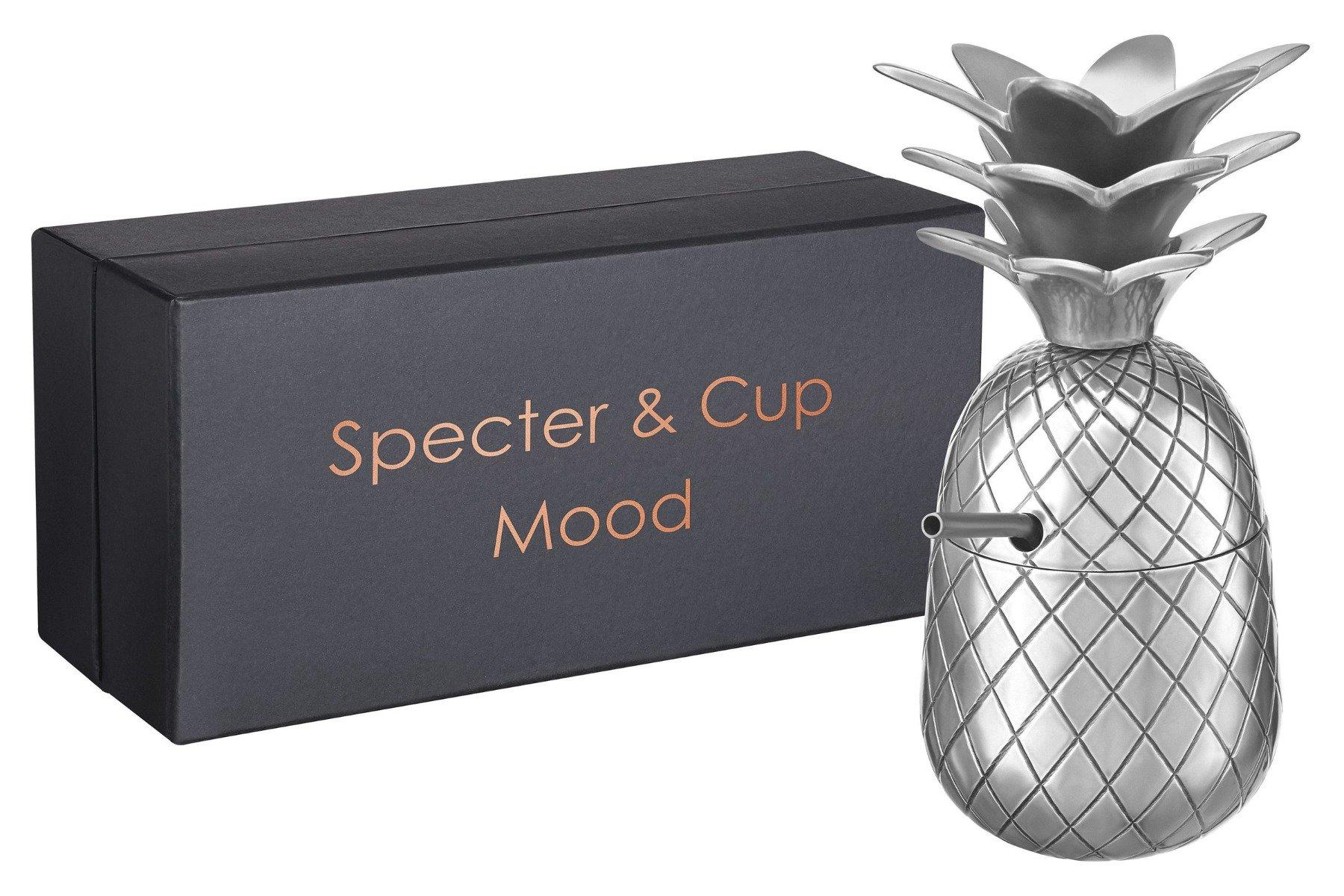 Specter & Cup Ananas Cocktail Becher Mood Silber  
