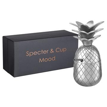 Ananas Cocktail Becher Mood Silber