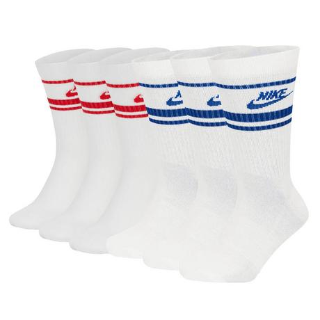 NIKE NSW Essential Stripe Crew Socken 6er Pack  
