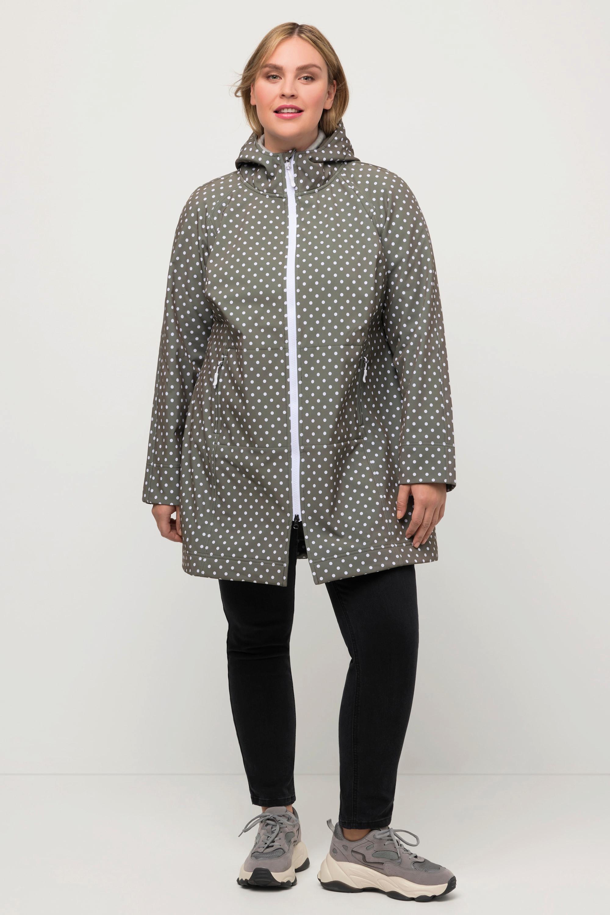 Ulla Popken  Veste softshell HYPRAR, imperméable, capuche 