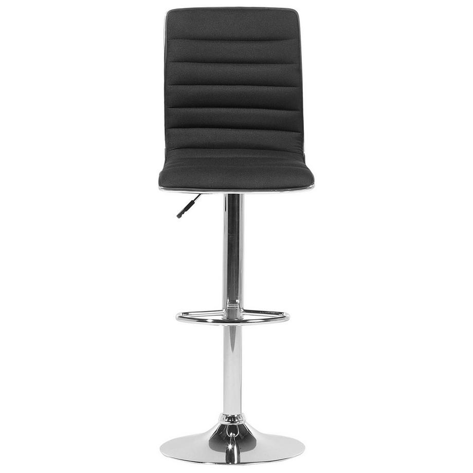 Beliani Lot de 2 chaises de bar en Tissu Moderne LUCERNE  