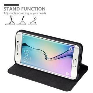 Cadorabo  Housse compatible avec Samsung Galaxy S6 EDGE PLUS - Coque de protection avec fermeture magnétique, fonction de support et compartiment pour carte 