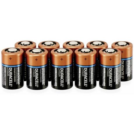 DURACELL  Foto-Lithium-Batterie CR 2, 10er 