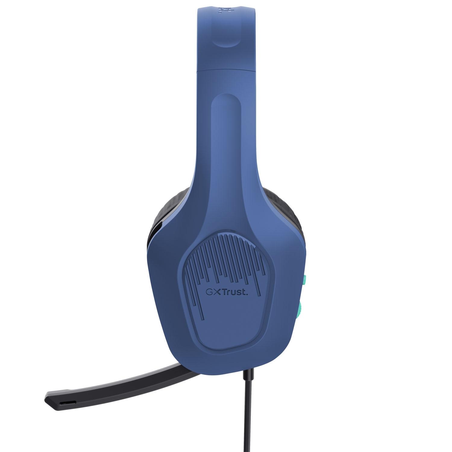 Trust Computer  GXT415B ZIROX HEADSET – BLUE 