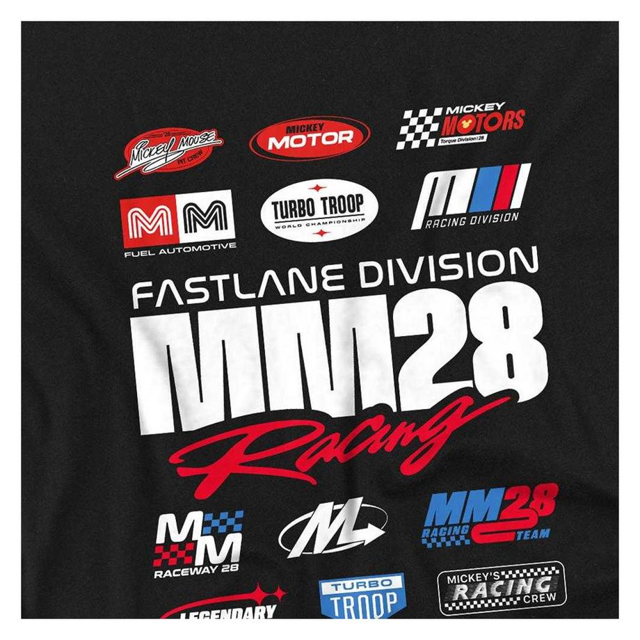 Disney Mickey Mouse Racing Logo T-Shirt  