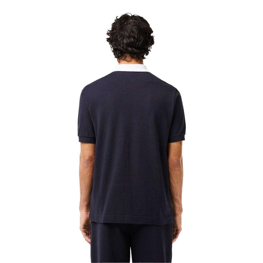 LACOSTE Polo con colletto a contrasto  