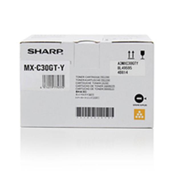 SHARP  MXC30GTY cartuccia toner 1 pz Originale Giallo 