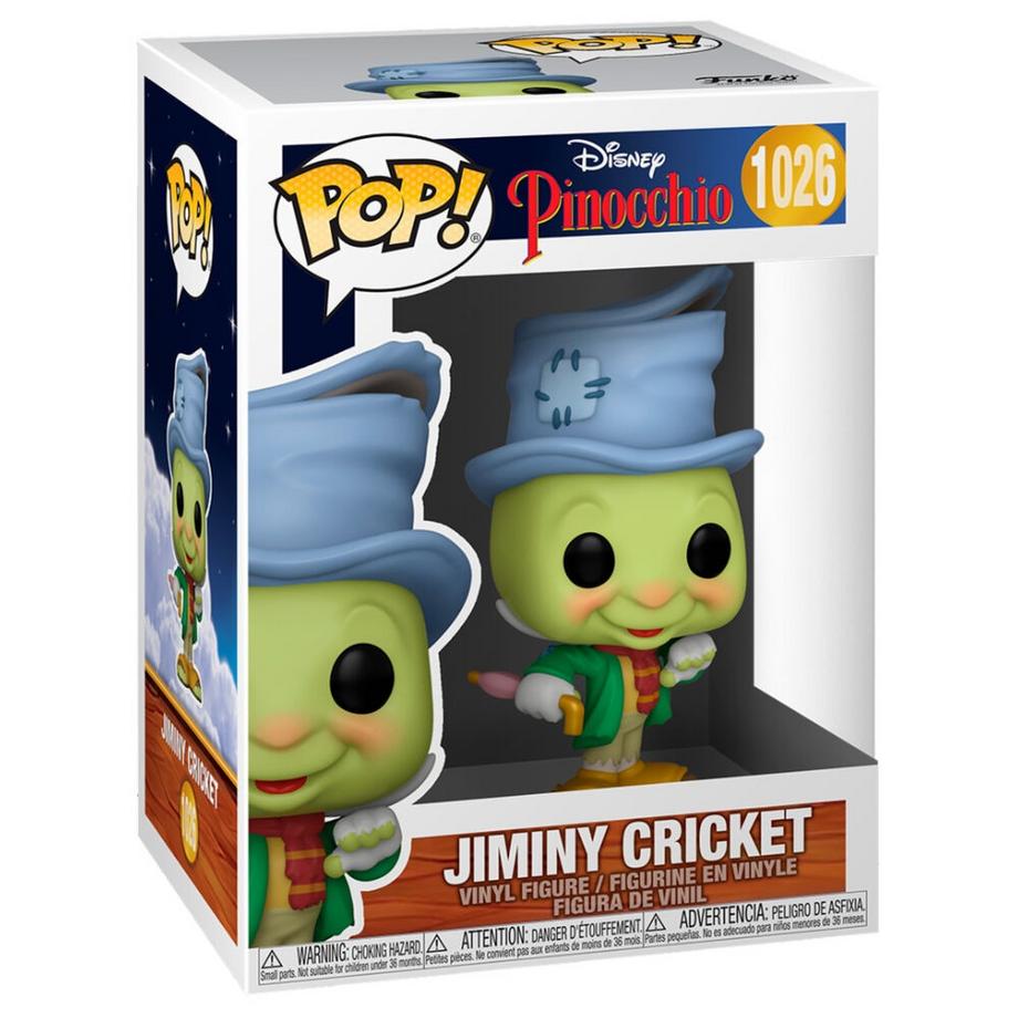Funko  POP figure Disney Pinocchio Street Jiminy Cricket 
