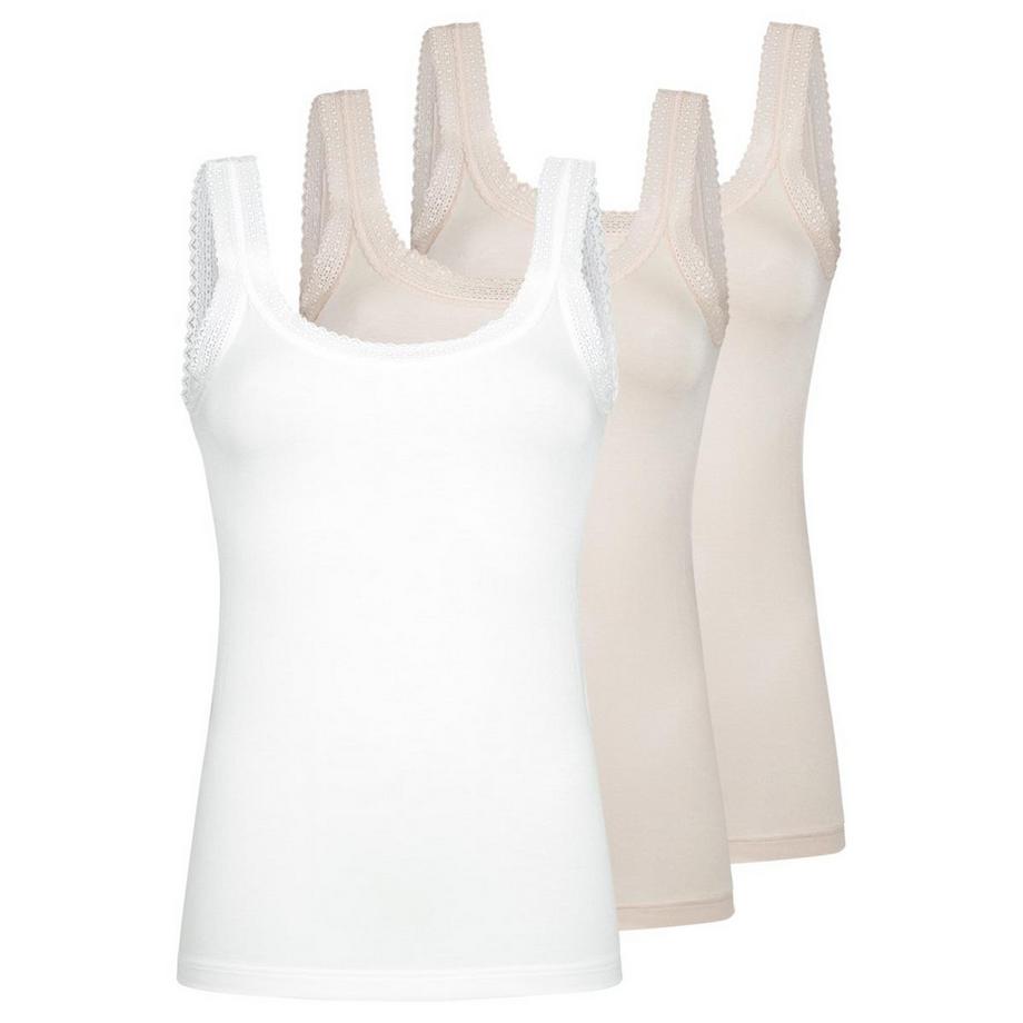 Modal Lace lot de 3  - maillot de corps / Top