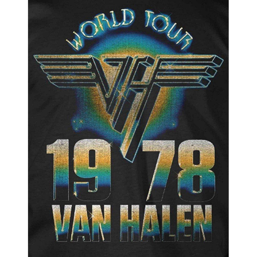 Van Halen  Tshirt WORLD TOUR '78 
