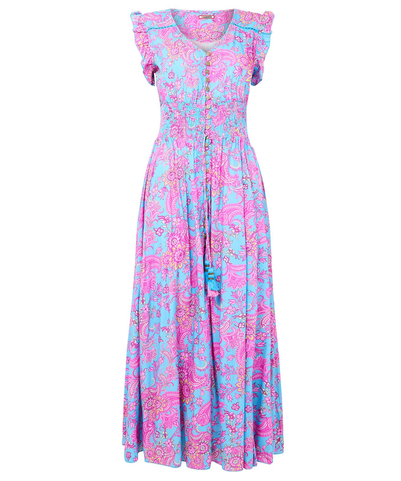 Joe Browns  Gerafftes Paisley-Maxikleid 