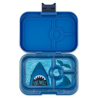 Yumbox Yumbox Panino (4 Unterteilungen) Surf Blue Shark Hai Znüni Lunchbox  