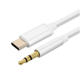 Avizar  Cavo USB C Jack 3,5mm - Bianco 